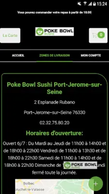 Poke Bowl Sushi android App screenshot 1